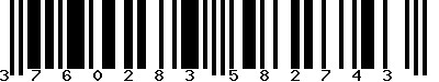 EAN-13 : 3760283582743