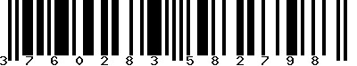 EAN-13 : 3760283582798