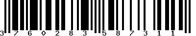 EAN-13 : 3760283587311