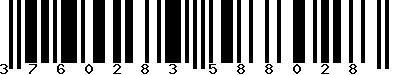 EAN-13 : 3760283588028