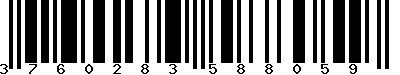 EAN-13 : 3760283588059