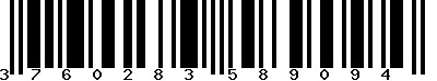 EAN-13 : 3760283589094