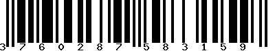 EAN-13 : 3760287583159