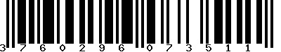 EAN-13 : 3760296073511