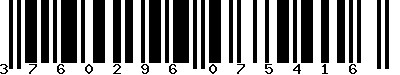 EAN-13 : 3760296075416