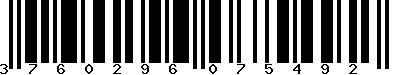 EAN-13 : 3760296075492