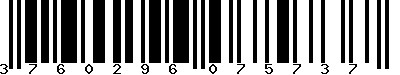 EAN-13 : 3760296075737