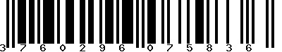 EAN-13 : 3760296075836