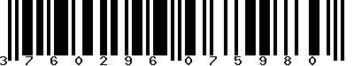 EAN-13 : 3760296075980