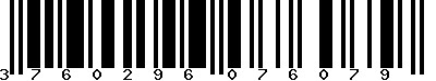 EAN-13 : 3760296076079