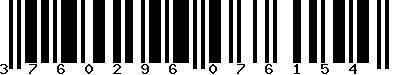 EAN-13 : 3760296076154
