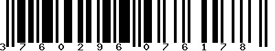 EAN-13 : 3760296076178