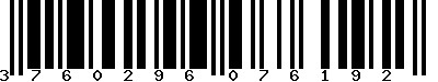 EAN-13 : 3760296076192