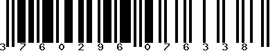 EAN-13 : 3760296076338