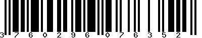 EAN-13 : 3760296076352