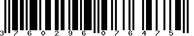 EAN-13 : 3760296076475