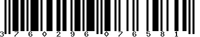 EAN-13 : 3760296076581