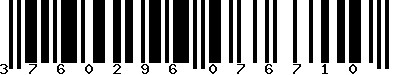 EAN-13 : 3760296076710