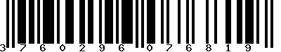 EAN-13 : 3760296076819