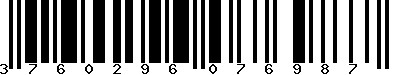 EAN-13 : 3760296076987