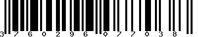 EAN-13 : 3760296077038