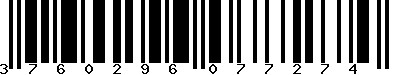 EAN-13 : 3760296077274