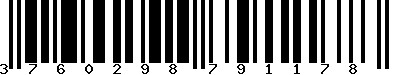 EAN-13 : 3760298791178