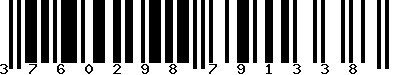 EAN-13 : 3760298791338