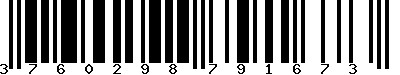 EAN-13 : 3760298791673