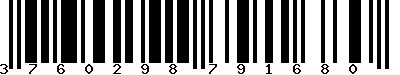 EAN-13 : 3760298791680