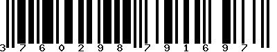 EAN-13 : 3760298791697