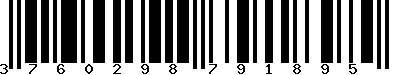 EAN-13 : 3760298791895