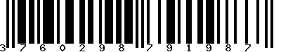 EAN-13 : 3760298791987