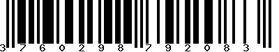 EAN-13 : 3760298792083
