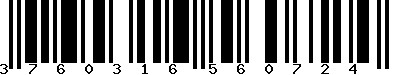 EAN-13 : 3760316560724