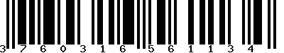 EAN-13 : 3760316561134