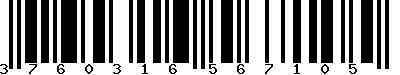 EAN-13 : 3760316567105