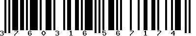 EAN-13 : 3760316567174