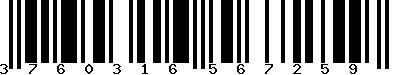 EAN-13 : 3760316567259