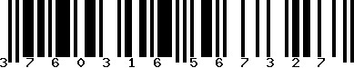 EAN-13 : 3760316567327