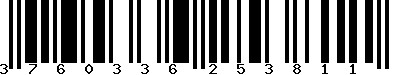 EAN-13 : 3760336253811