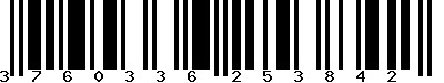 EAN-13 : 3760336253842