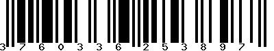 EAN-13 : 3760336253897