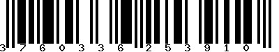 EAN-13 : 3760336253910