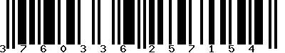 EAN-13 : 3760336257154