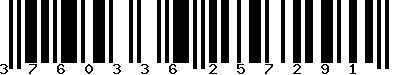 EAN-13 : 3760336257291