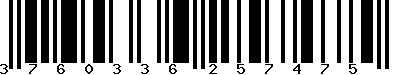 EAN-13 : 3760336257475