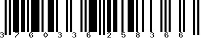 EAN-13 : 3760336258366