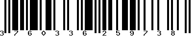 EAN-13 : 3760336259738