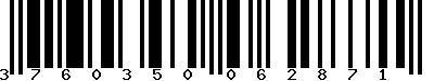 EAN-13 : 3760350062871